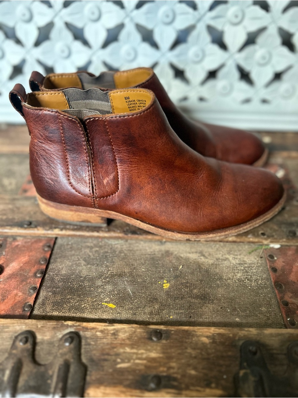 Kork-Ease Brown Leather Chelsea Ankle Boots - Picture 2 of 7